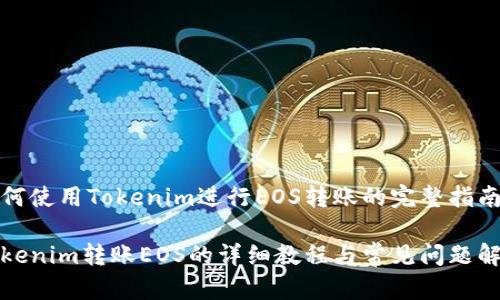 如何使用Tokenim进行EOS转账的完整指南

Tokenim转账EOS的详细教程与常见问题解答