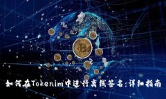 如何在Tokenim中进行离线签名：详细指南
