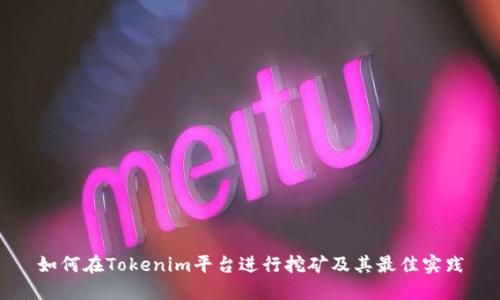 如何在Tokenim平台进行挖矿及其最佳实践